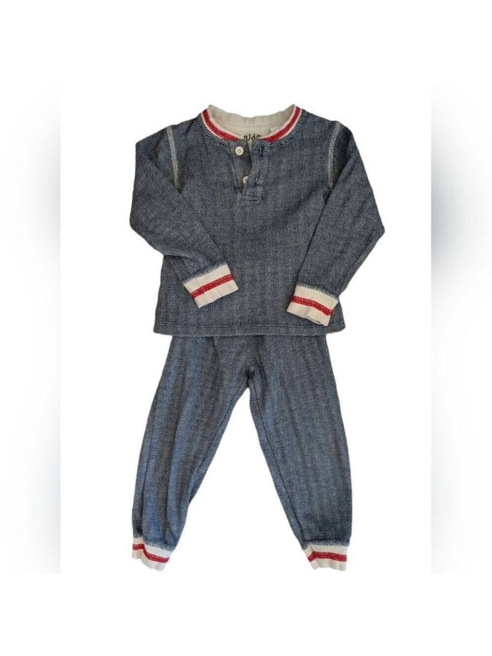 🇨🇦 Juddlies Navy‎ PJ Set
